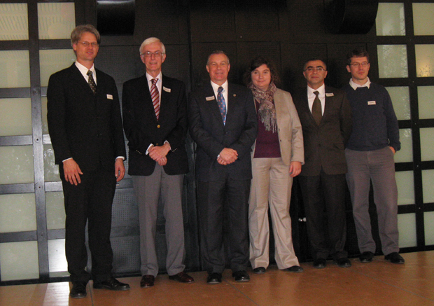 From left to right: Ralph Müller; Ed Eggink; Ken Colloton; Marion Schmid; Hayk Khachatryan; David Zürrer